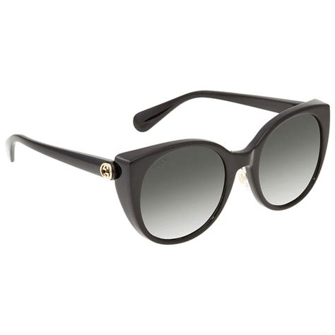 gucci 0369s 004 54|Gucci Grey Cat Eye Ladies Sunglasses GG0369S 001 54.